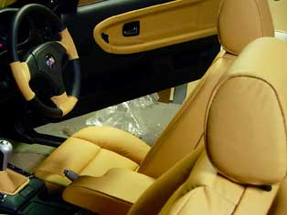 full leather upholstery